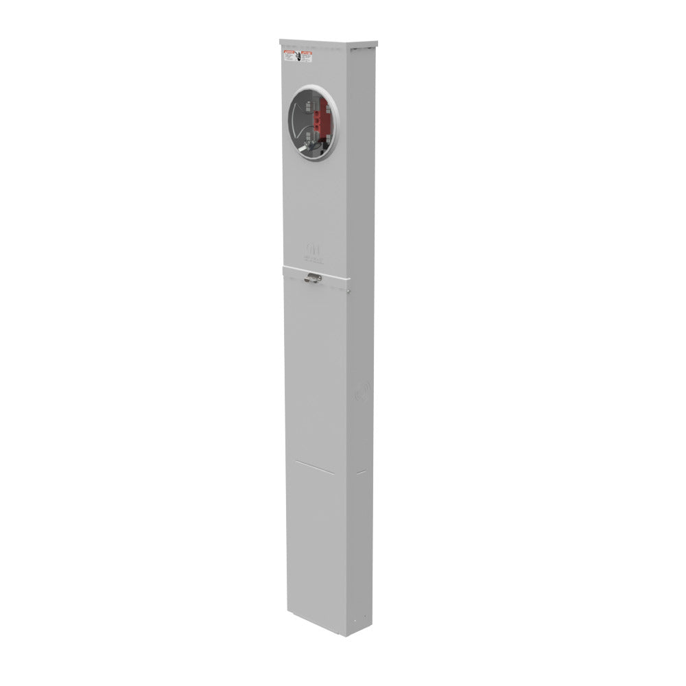 MILBANK Milbank U3358-O-KK Single Position Meter Socket 200 Amp 1 Phase Ringless Horn 4 Term UG 600V