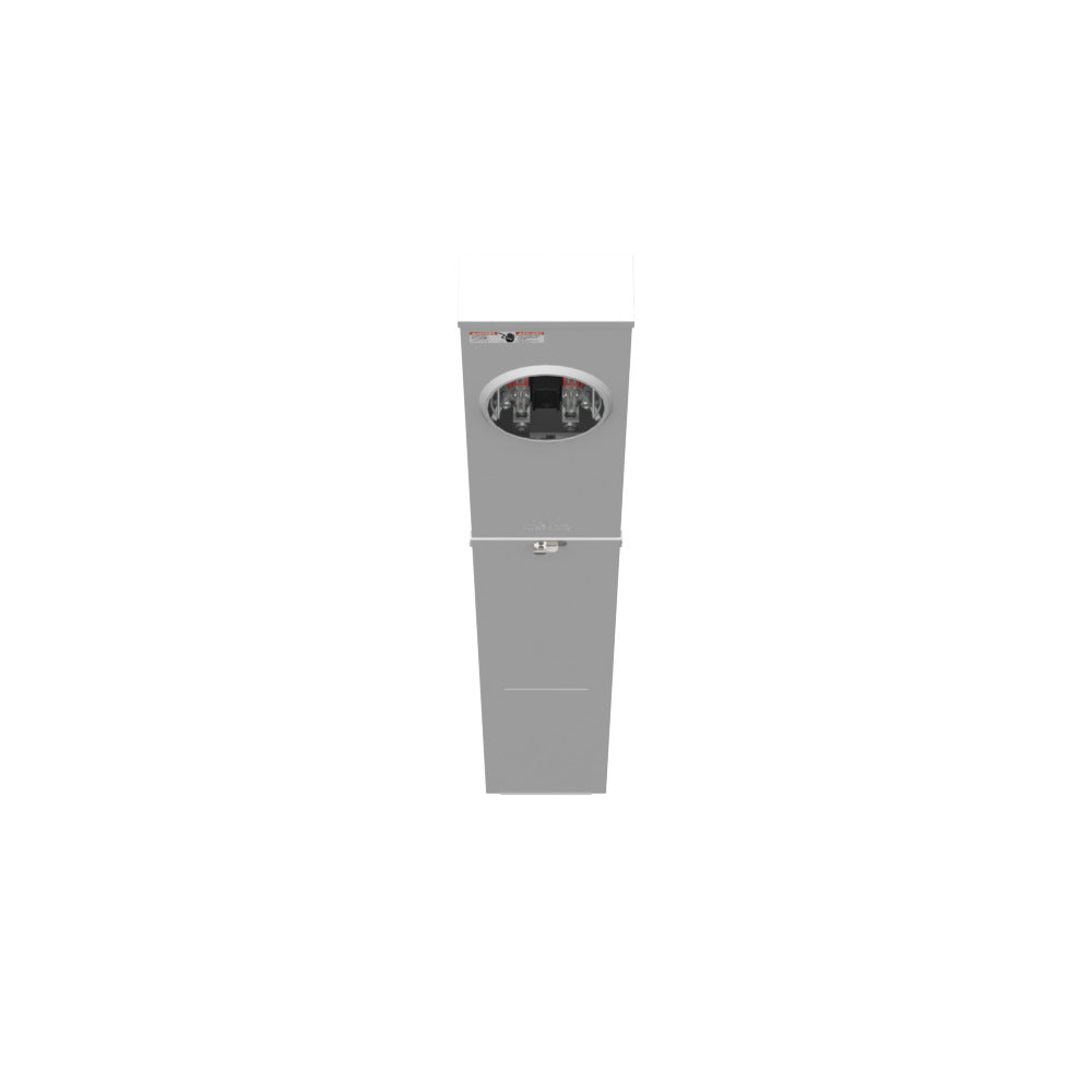 MILBANK Milbank U3358-O-KK Single Position Meter Socket 200 Amp 1 Phase Ringless Horn 4 Term UG 600V