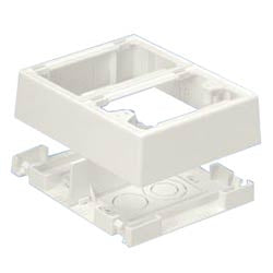 PANDUIT Panduit JBP2FSIW Junction Box Power FSnap IW 2-gang EA