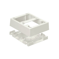 PANDUIT Panduit JBP2FSIW Junction Box Power FSnap IW 2-gang EA