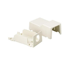 PANDUIT Panduit CEFXIW-X Surface Raceway, LD5 / LDPH5 Conduit Entrance, Power Rated, Off-White