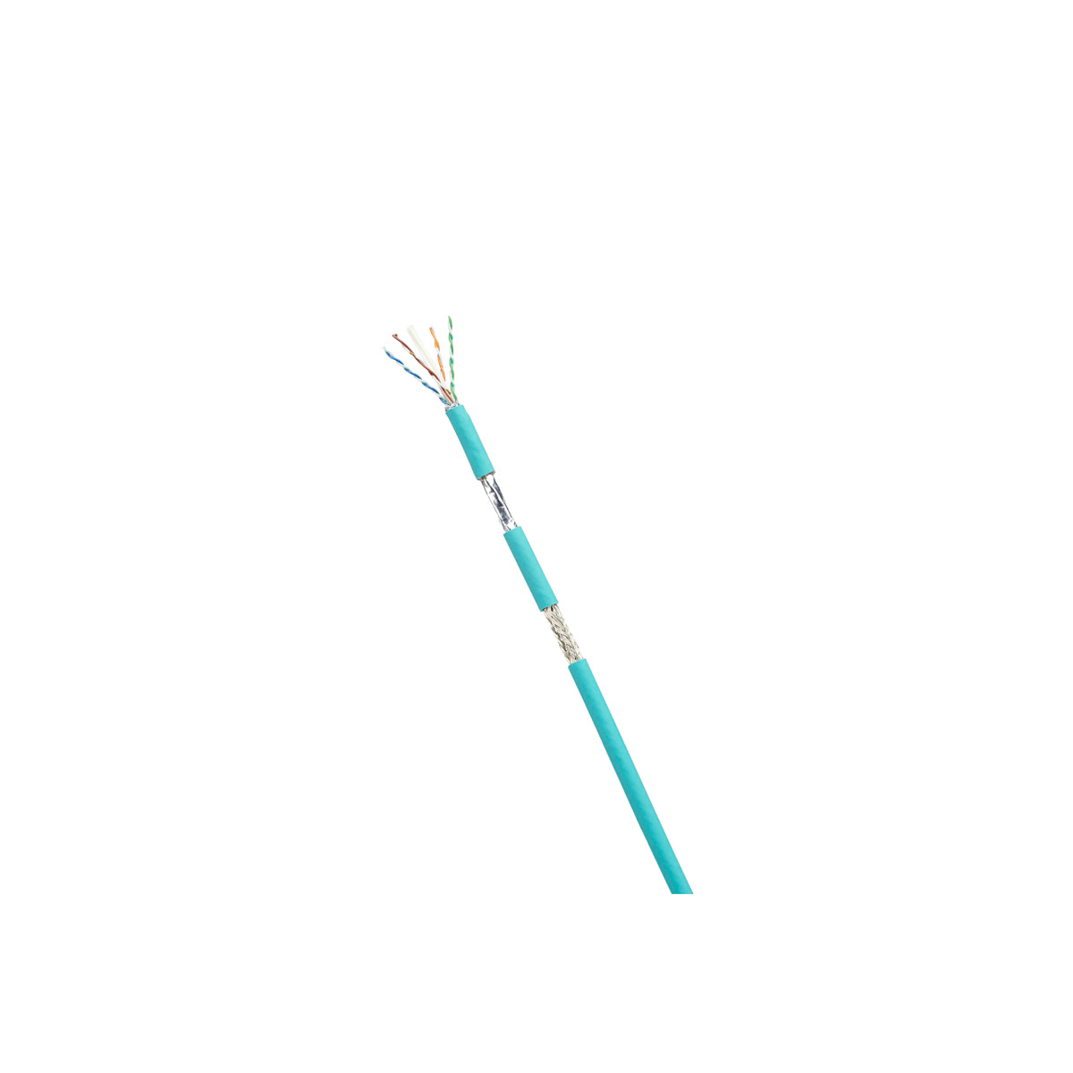 PANDUIT Panduit ISFCH6X04ATL-UG Copper Cable, Cat 6A, 4-Pair, 24/7 AWG, SF/UTP, CM