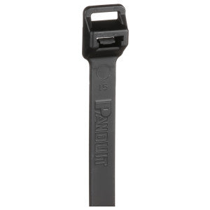 PANDUIT Panduit PLT6EH-C0 Cable Tie Black UV PA6.6 22.2L 250lb PK100
