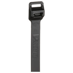 PANDUIT Panduit PLT6EH-C0 Cable Tie Black UV PA6.6 22.2L 250lb PK100