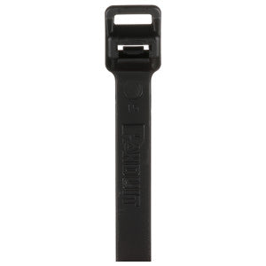 PANDUIT Panduit PLT6EH-C0 Cable Tie Black UV PA6.6 22.2L 250lb PK100