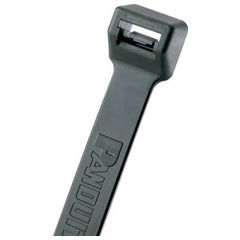 Panduit PLT5EH-NB-C0 Cable Tie, Black, UV PA6.6, 19.8L, 250lb, PK100