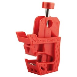 PANDUIT Panduit PSL-PCBNT-V P-LOK CIRC BRKR LOCKOUT NO TOOL RD PK5