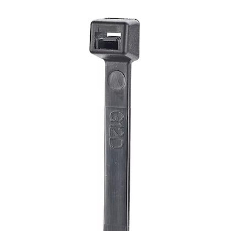 PANDUIT Panduit S12-50-C0 StrongHold Cable Tie, 11.81 Inch, Black