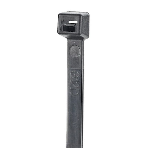 PANDUIT Panduit S12-50-C0 StrongHold Cable Tie, 11.81 Inch, Black