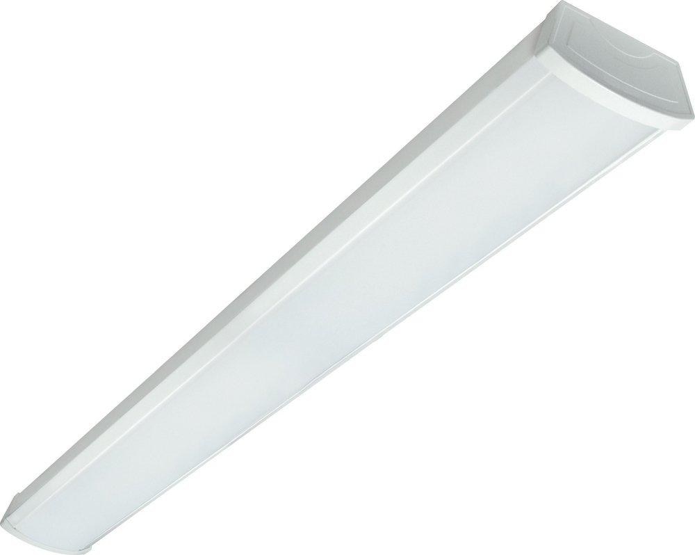 SATCO-NUVO Nuvo 65/1082 LED 4' Ceiling Wrap - 40 Watt - 4000K - White Finish - 120-277V