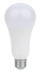 SATCO-NUVO Satco S8545 5 Watt/15 Watt/21 Watt A21 LED 3-way Frosted 5000K Medium base 120 Volt