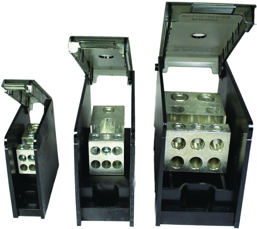 BURNDY BURNDY BDBLHC223501 Terminal Block Covers AWG 6 - 350 KCMIL (Run) AWG 6 - 350 KCMIL (Tap)