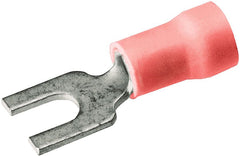 BURNDY TP1610F Fork Tongue Copper Terminal 22-16 Max Insul Dia Accom .145