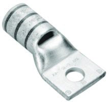 BURNDY YA34LTC12FX 350 KCMIL DLO CU One Hole 1/2 Stud Size Standard Barrel Inspection Window Internal Chamfer