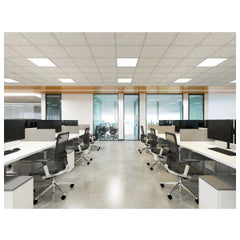 Columbia Lighting CFP24-55/41/3440 Edge-Lit Flat Panel Aluminum 120/277V 40W Recessed Mount 0-10V Dimming