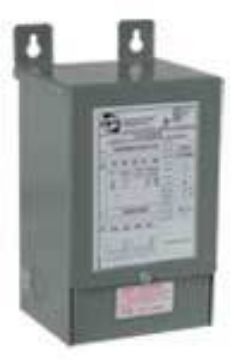 HAMMOND POWER SOLUTIONS HPS C1F007LES HMD Distribution Transformer 7.5 kVA 240/480 VAC Primary 120/240 VAC Secondary