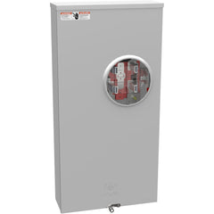MILBANK Milbank U1797-O-K3L-K2L-IL Single Position Meter Socket, 320 Amp, 1 Phase, Ringless, Lever, 4 Term, UG, 600V, Barrel Lock Provision
