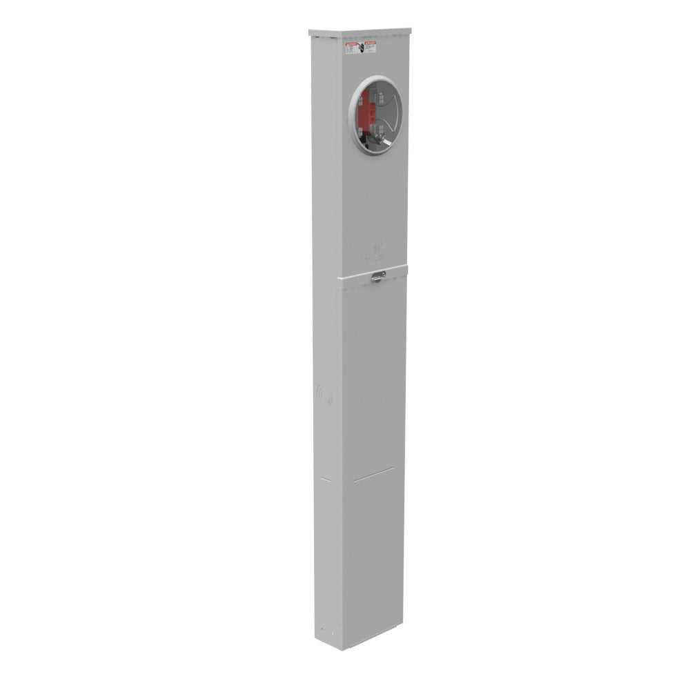 MILBANK Milbank U8436-O-CECHA Single Position Meter Socket 200 Amp 1 Phase Ringless Horn 4 Term UG 600V