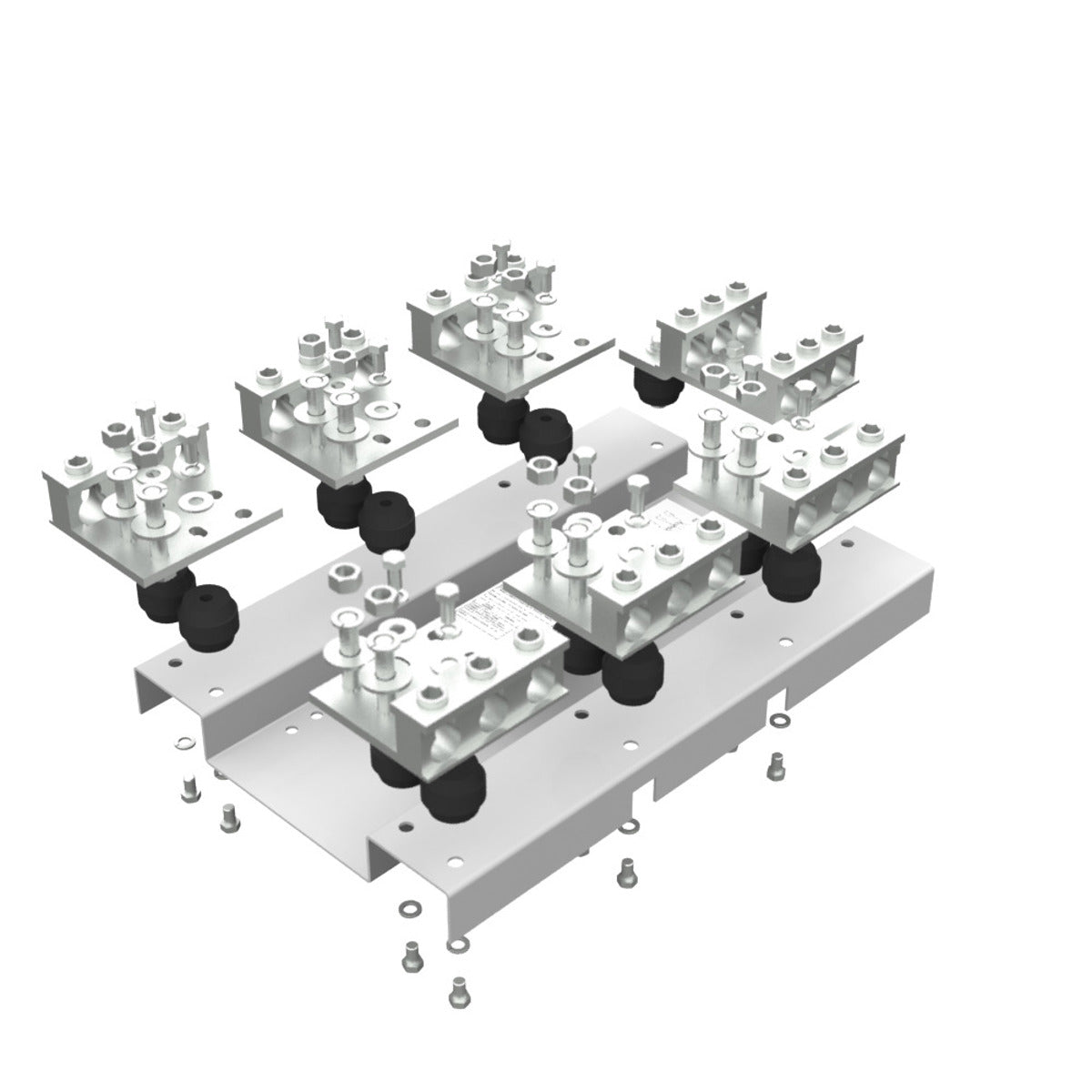 MILBANK Milbank K4722 CT Mounting Rack 800 Amp 3 Phase 50K AIC Three 4-600kcmil Or Six 1-250kcmil EUSERC