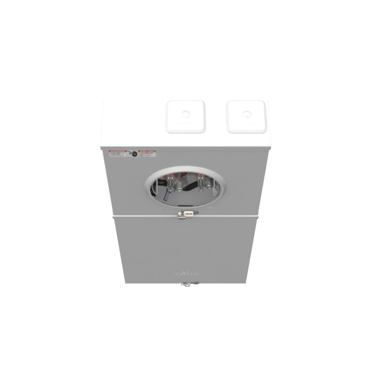 MILBANK Milbank U5168-XTL-200-KK-CECHA 4 Term, Ringless, 2 Small Closing Plates, 1-200 Amp, Main Breaker, 8 Branch Circuit, Horn Bypass, Commonwealth Edison Chicago Housing Authority