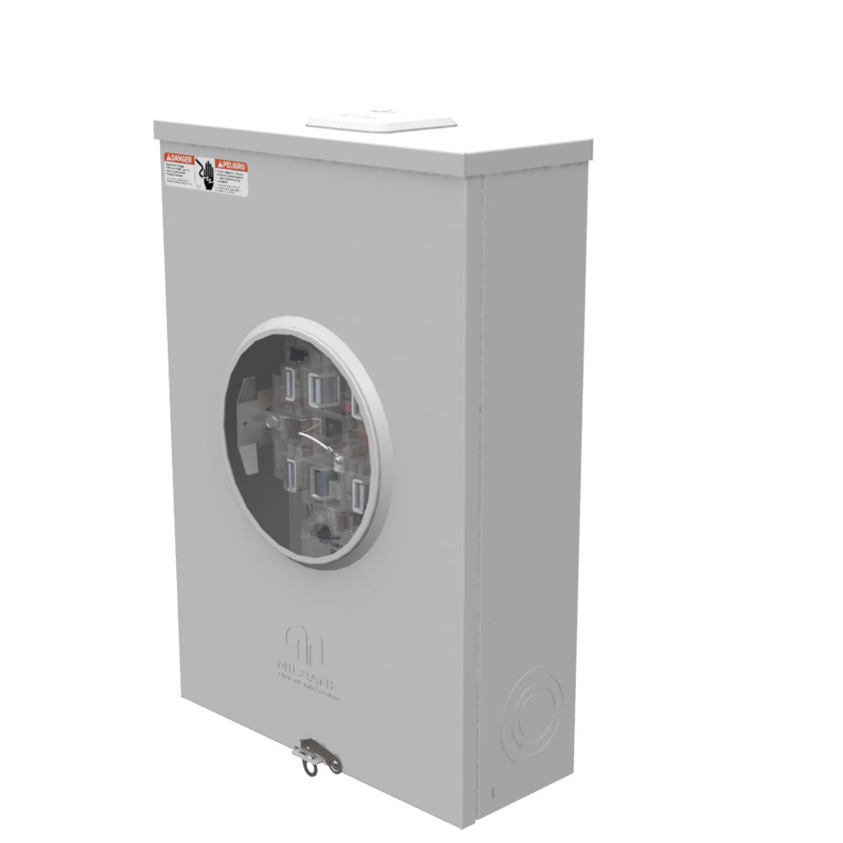 MILBANK Milbank U4701-XL Single Position Meter Socket 200 Amp 3 Phase Ringless Lever 7 Term OH UG 600V