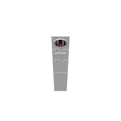 MILBANK Milbank NU8980-O-SF100-KK-LP 4 Term, Ringless, PlainTop, Horn Bypass, 1-100 Amp, Main Breaker, Single Pedestal Direct Bury, Low Profile