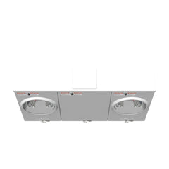 MILBANK Milbank U1252-X-KK-K1-ALT Meter Socket 200 Amp 1 Phase Ringless Horn 4 Term 2 Position OH or UG with Center Wireway