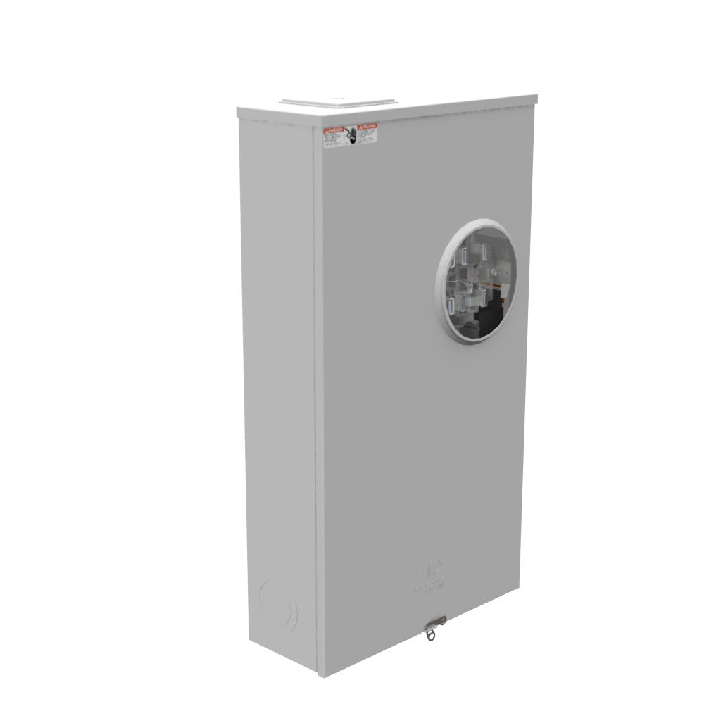MILBANK Milbank U2120-X Single Position Meter Socket 320 Amp 3 Phase Ringless Lever 7 Term