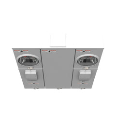 Milbank U5882-X-KK-K1-ALT Meter Socket with Main Breaker, 200 Amp, 1 Phase, Ringless, Horn, 4 Term, 2 Position, OH, UG, 240V