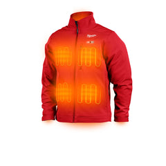 MILWAUKEE Milwaukee 204R-213X M12 Heated TOUGHSHELL Jacket Kit - Red 3X