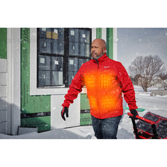 MILWAUKEE Milwaukee 204R-213X M12 Heated TOUGHSHELL Jacket Kit - Red 3X