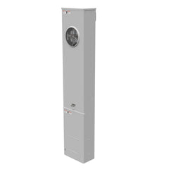 MILBANK Milbank U9107-O-WI Single Position Meter Socket with Pedestal 200 Amp 3 Phase Ringless Lever 7 Term UG 600V