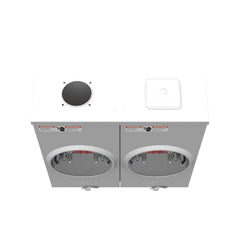 MILBANK Milbank U7362-RL-KK Meter Socket Ringless 100A 300V 1 Phase 4 Jaw OH/UG Small Hub Opening Lever Bypass Surface-Mount NEMA 3R