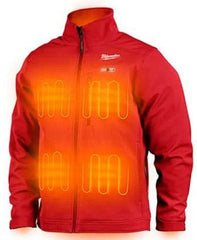 Milwaukee 204R-21L M12 Heated TOUGHSHELL Jacket Kit - Red L