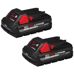 MILWAUKEE Milwaukee 48-11-1837 M18 REDLITHIUM HIGH OUTPUT CP3.0 Battery 2 Pack