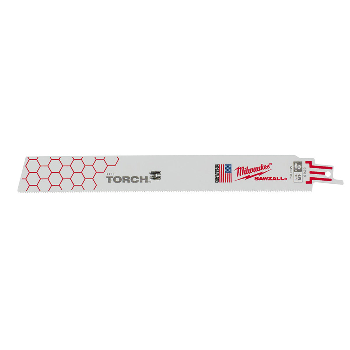MILWAUKEE Milwaukee 48-00-5788 The Torch Reciprocating Saw Blade 18 TPI 9 inches