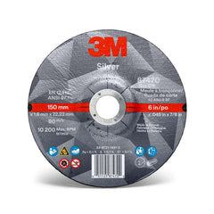 3M 3M 7010409304 Silver Cut-Off Wheel 60 Grit 6 x 0.045 x 7/8