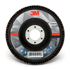 3M 3M 7100178028 4 1/2 X 7/8 80+ Grit Type 29 Flap Disc