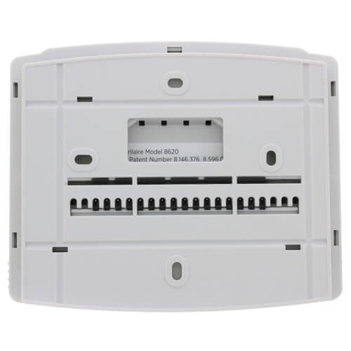 APRILAIRE Aprilaire 8620 Thermostat, 2H/2C or 4H/2C HP Programmable 7/5+2/5+1+1 8600 Series