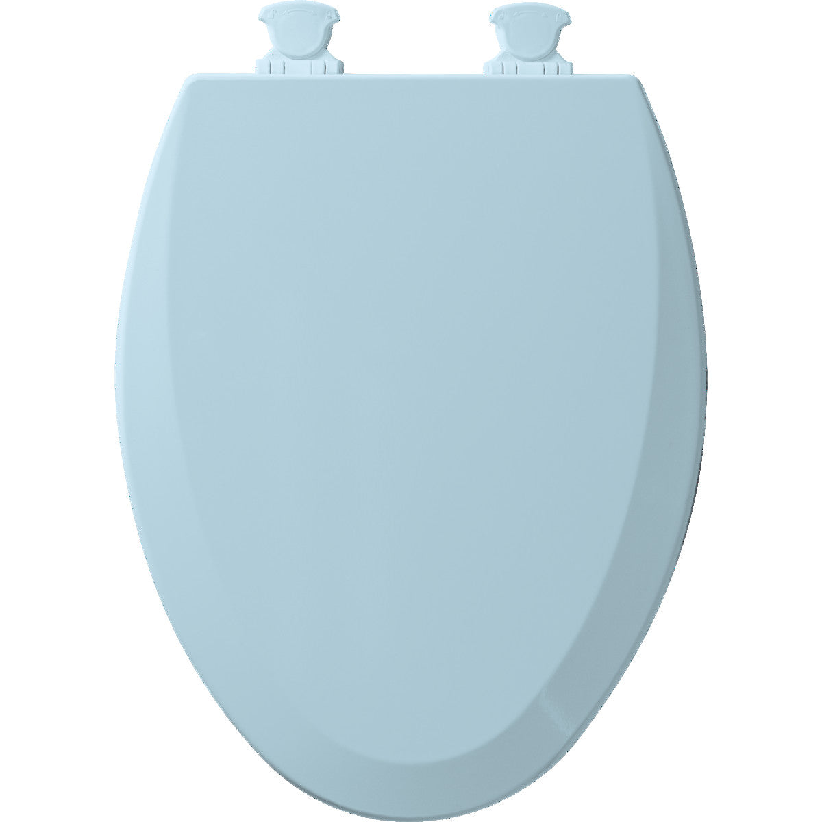BEMIS Bemis 1500EC464 Elongated Closed Front Toilet Seat with Cover in Dresden Blue