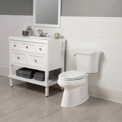 Bemis 600E4000 Ashland Round Toilet Seat White