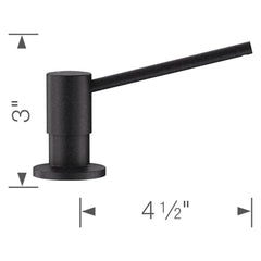 BLANCO BLANCO 400693 Torre Soap Dispenser - Anthracite