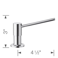 BLANCO BLANCO 400601 Torre Soap Dispenser - Chrome