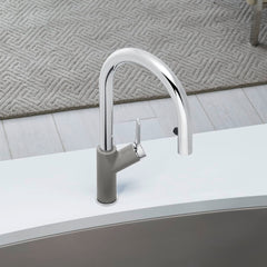 BLANCO Blanco 526397 Urbena Pull-Down Kitchen Faucet 1.5 GPM - Chrome/Truffle