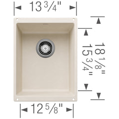 BLANCO Blanco 527404 Precis Bar Sink - Soft White