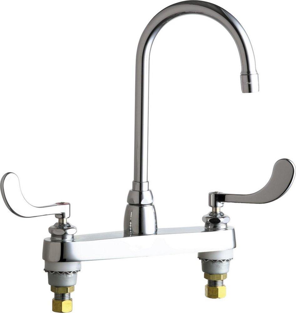 CHICAGO FAUCETS 1100-G2AE35VP317AB KITCHEN FAUCETS