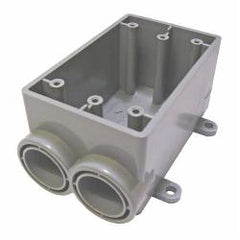 CANTEX CANTEX 5133542 E982EFN 3/4 FSS PVC BOX1-GANG 2-HUB