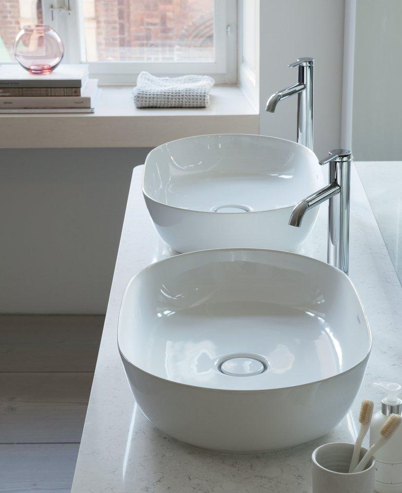 DURAVIT Duravit 0379600000 Luv 23-5/8 x 15-3/4 in. Oval Drop-in Bathroom Sink in White