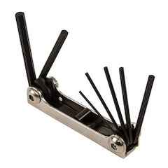 KLEIN TOOLS Klein 70582 Seven-Key Metric Folding Hex Key Set