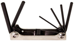 KLEIN TOOLS Klein 70582 Seven-Key Metric Folding Hex Key Set